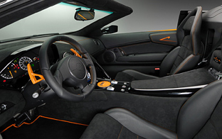 Lamborghini Murcielago LP 650-4 Roadster interior
