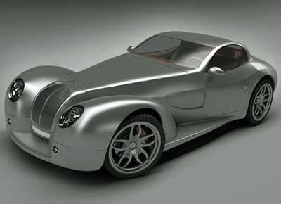 Morgan Space concept car