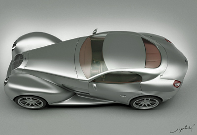 Morgan Space concept car