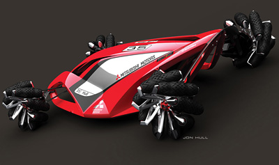 Mitsubishi MMR525 LA Design Challenge concept