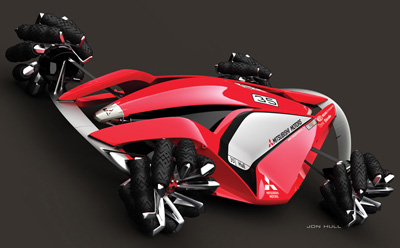 Mitsubishi MMR525 LA Design Challenge concept