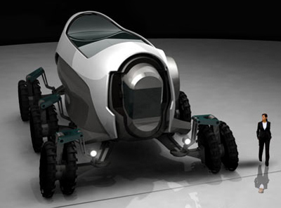 NASA Moonstream concept moon exploration vehicle