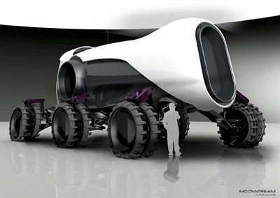 NASA Moonstream concept moon exploration vehicle