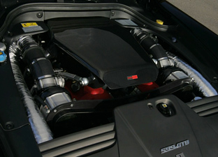Novitec Rosso Ferrari 599 GTB engine