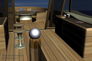 Onda Velocita Power Boat concept