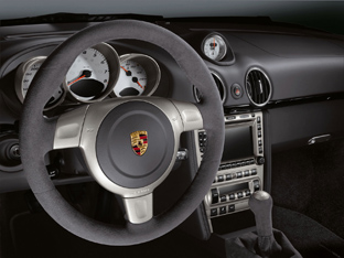 Porsche Cayman S Sport interior