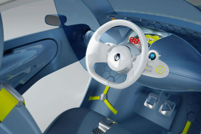 Renault Twizy Z.E. (Zero Emission) interior
