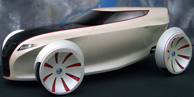 Saab Blackbird concept car