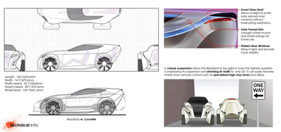 Saab Blackbird concept car