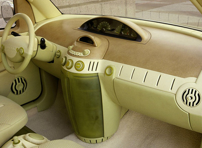 Saturn CV-1 interior
