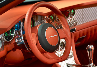 Spyker C8 Aileron interior