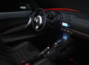 Tesla Roadster Sport interior