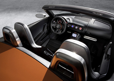 Volkswagen Concept BlueSport interior