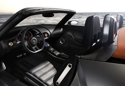 Volkswagen Concept BlueSport interior