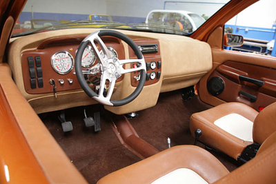 WaterCar Python interior