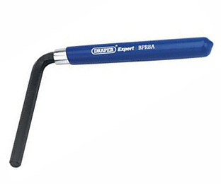 Draper brake pad key
