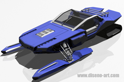 i-Scoob luxury snowmobile