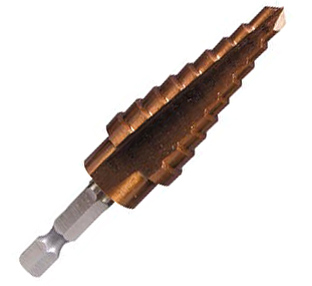 step drill bit