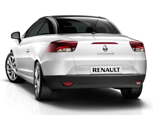 2010 Renault Megane Coupe-Cabriolet rear view