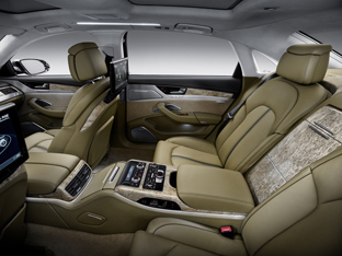 2011 Audi A8 L interior