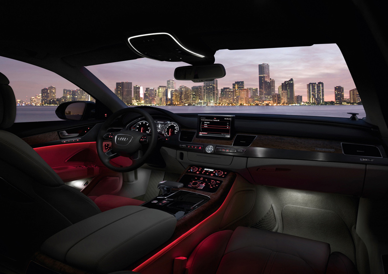 2011 Audi A8 interior. Back to 2011 Audi A8