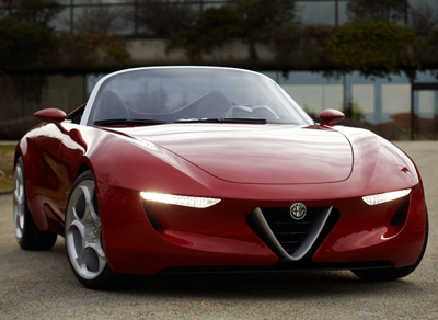 Alfa Romeo 2uettottanta concept car by Pininfarina