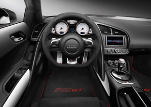 Audi R8 GT interior