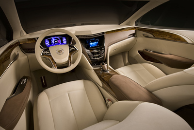 Cadillac XTS Platinum concept interior