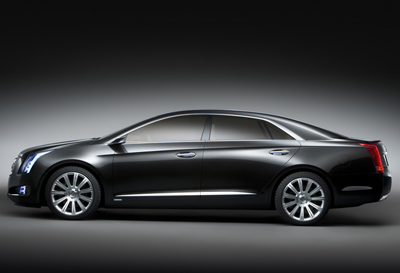 Cadillac XTS Platinum concept side view