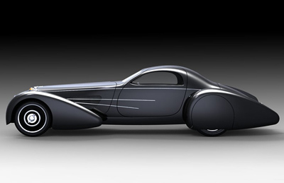 Delahaye USA 'Bella Figura' Bugnotti Coupe