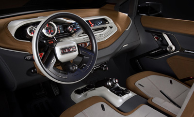 GMC Granite concept interior