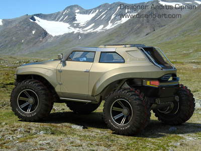 HUMMER HB concept