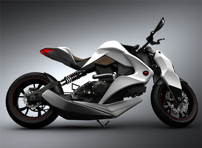 Izh 2012 concept motorbike