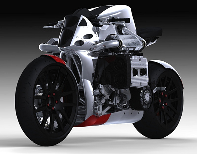 KickBoxer concept motorcycle