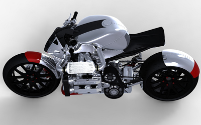 KickBoxer concept motorcycle