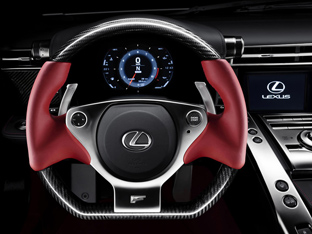 Lexus LFA (production car) interior