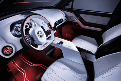 MG Zero concept interior