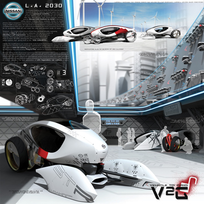 Nissan V2G (Vehicle-to-Grid) concept car