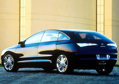 Oldsmobile Profile concept car rear view