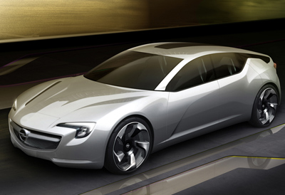 Opel Flextreme GT/E front view
