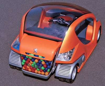 Peugeot e-doll concept car