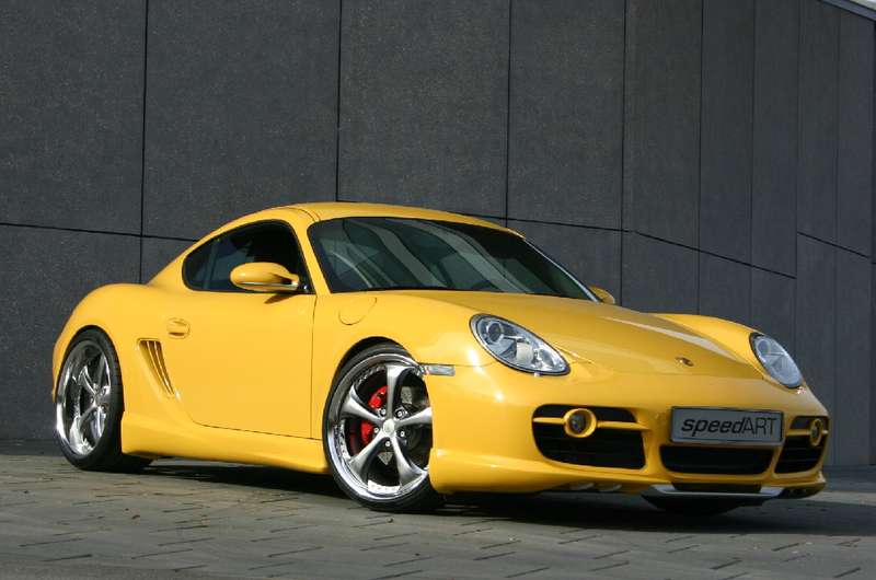 Back to Porsche Cayman S SpeedART SRS Aerokit