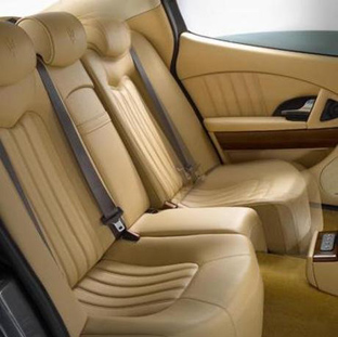 Maserati Quattroporte rear seats