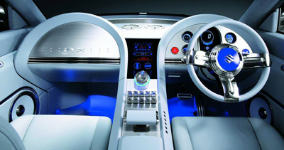 Suzuki PX front seats and interior