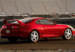 Toyota Supra Twin Turbo rear view