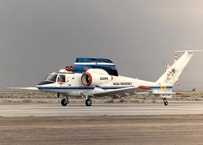 Rotor Systems Research Aircraft (RSRA) X-Wing aircraft