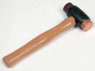 copper/rawhide mallet