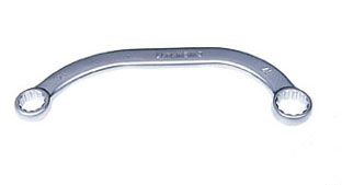 Curved ring spanner