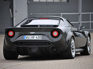 new 2010 Lancia Stratos rear view