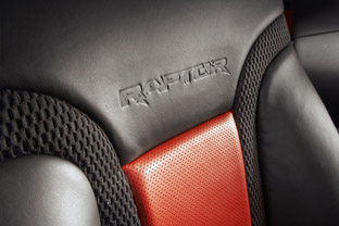 2011 Ford F150 SVT Raptor SuperCrew seat